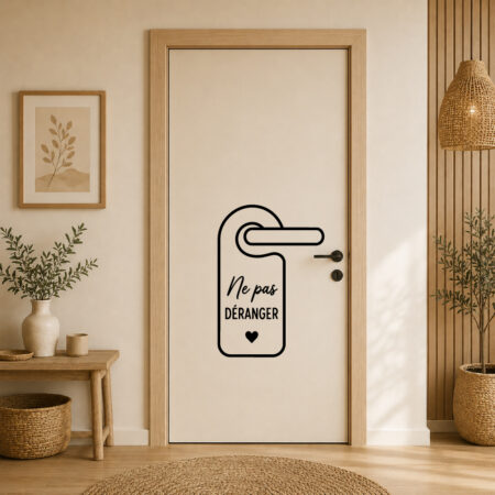 Sticker Porte Ne Pas Déranger