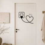 Sticker Prise au Coeur
