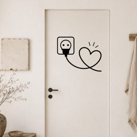 Sticker Prise au Coeur
