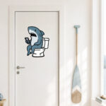 Sticker Requin Fun avec Smartphone2