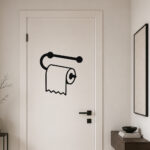 Sticker Rouleau Papier Toilette