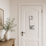 Sticker Rouleau Papier WC