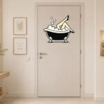 Sticker Salle de Bain Glamour Vintage2