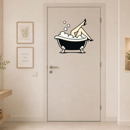 Sticker Salle de Bain Glamour Vintage2