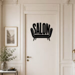 Sticker Salon Fauteuil Rétro
