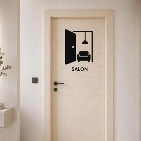 Sticker Salon Fauteuil et Suspension
