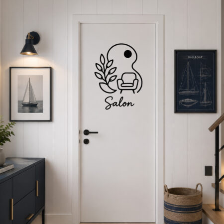 Sticker Salon Illustration Cozy