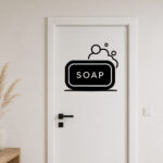 Sticker Savon Salle de Bain