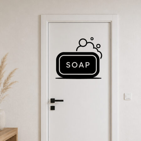 Sticker Savon Salle de Bain