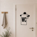 Sticker WC Papier Toilette