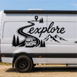 Sticker Paysage Explore